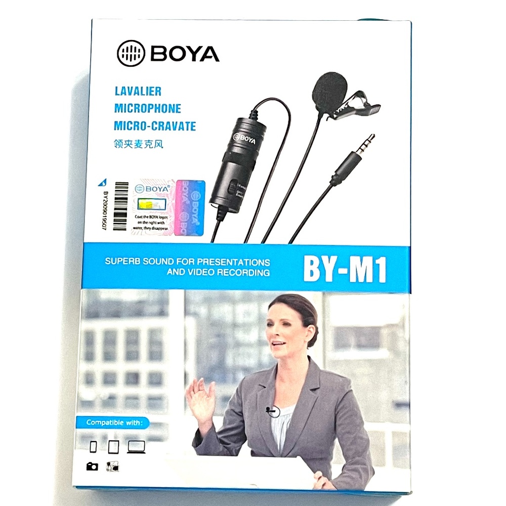 Boya Lavalier Microphone Mirco-Cravate